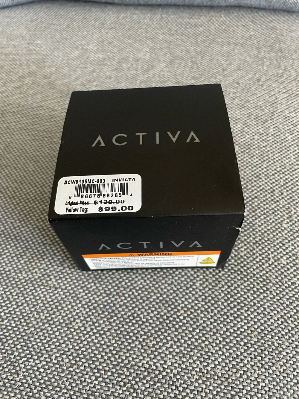 Activa X Terrain digital watch, featuring camouflage pattern and 45mm case.